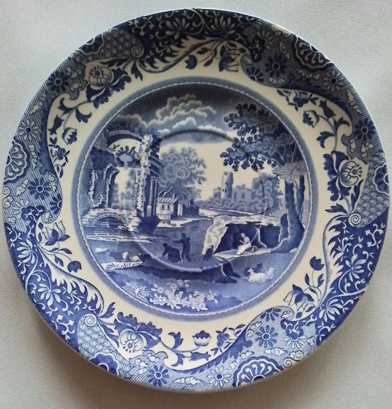 Spodes  'Italian'  Soup Coupe  Saucer