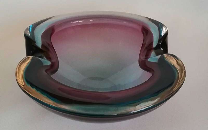 Vintage Murano Glass Ashtray