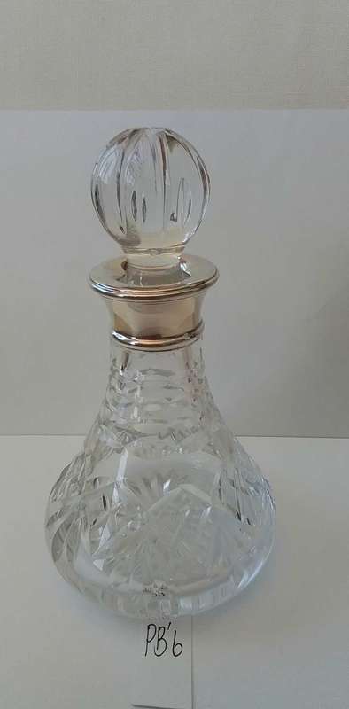 925  Sterling Collar Perfume Bottle