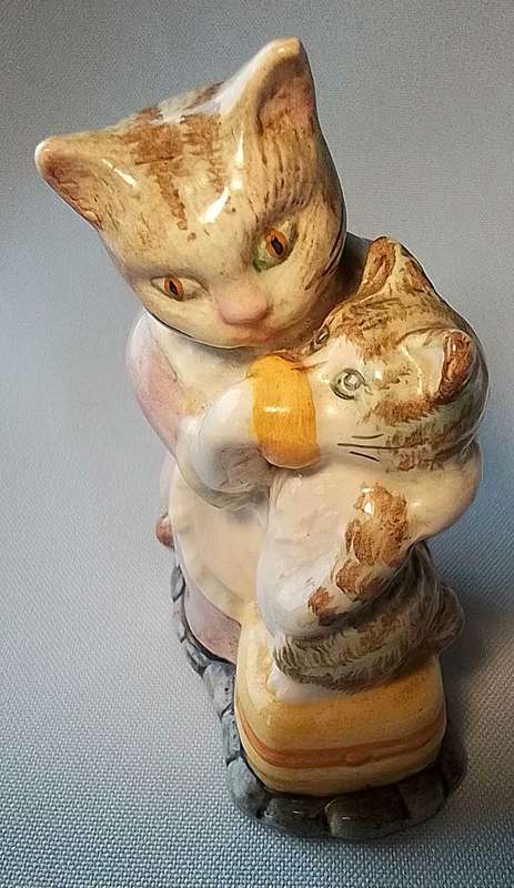 Beswick  Beatrix Potter  - Tabitha Twitchit and Miss Moppet