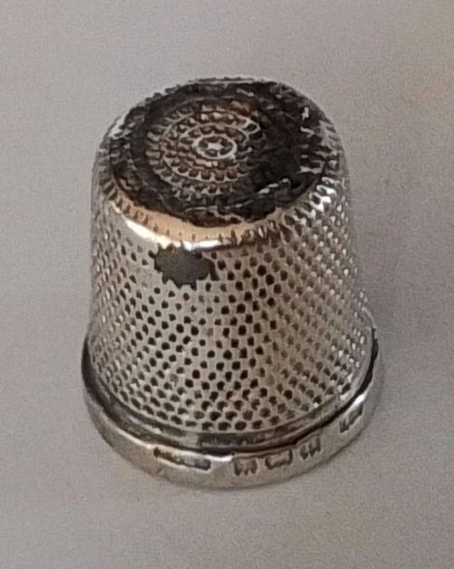 Birmingham  1926  Silver  Thimble  [5]