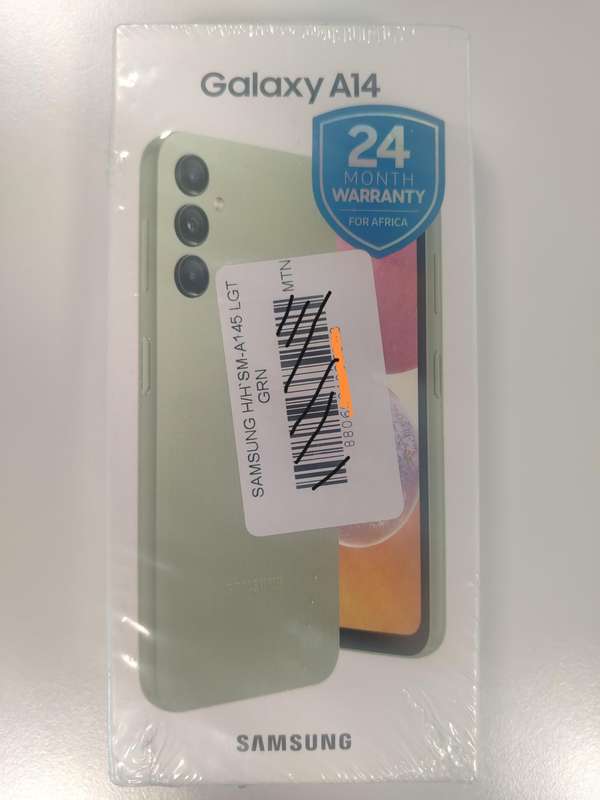 SAMSUNG A14  64Gb Light Green  * Brand  New *