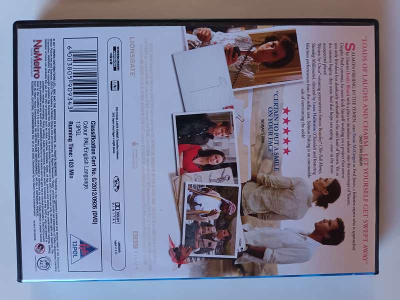 Salmon Fishing in the Yemen DVD Movie