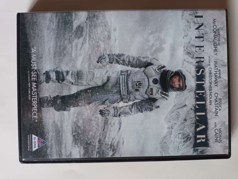 Interstellar DVD Movie