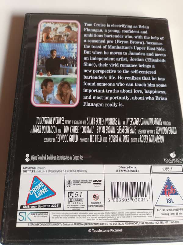 Cocktail DVD Movie