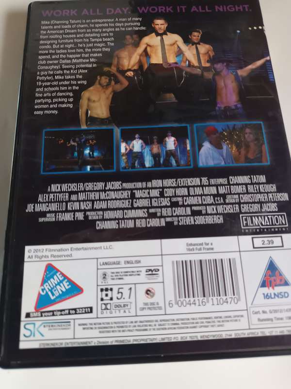 Magic Mike DVD Movie