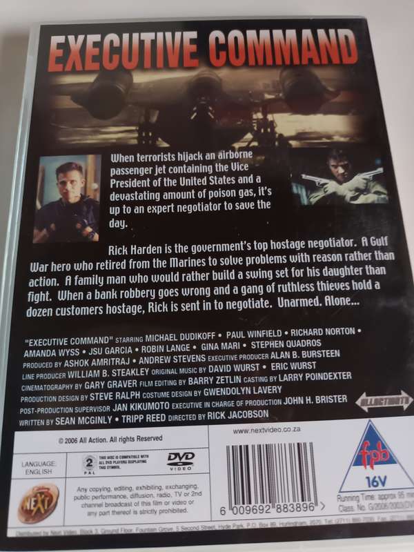Executive Command DVD Movie