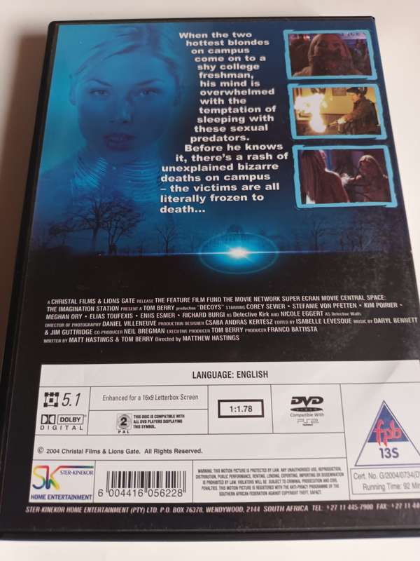 Decoys DVD Movie