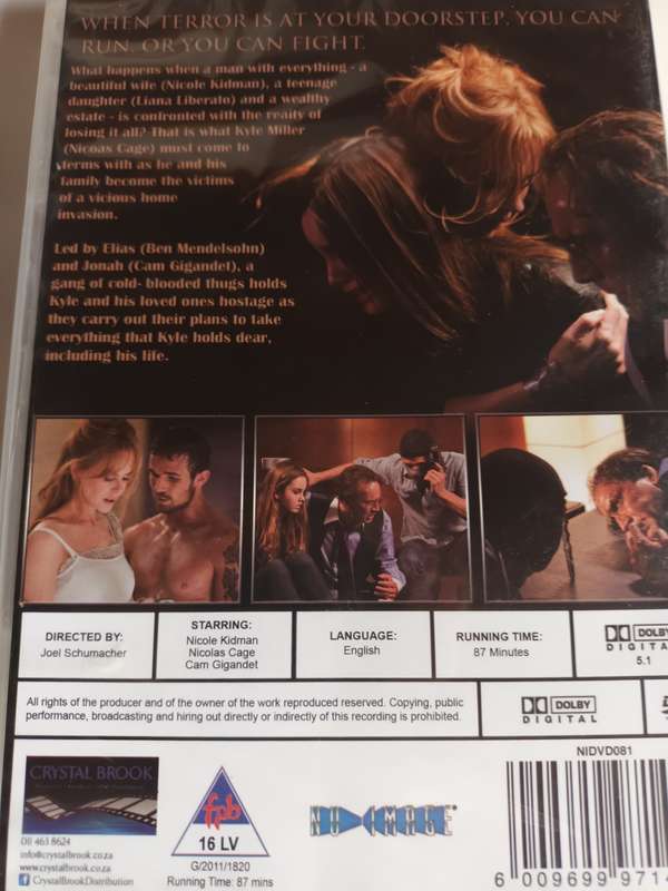 Trespass DVD Movie (Sealed)