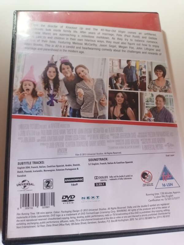 This is 40 DVD Movie
