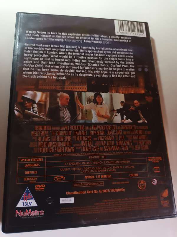 The Contractor DVD Movie