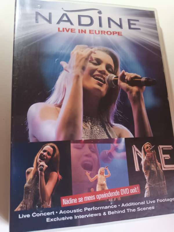 Nadine Live in Europe DVD