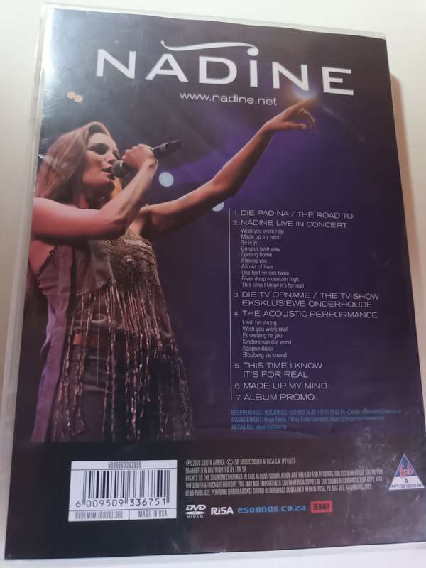 Nadine Live in Europe DVD