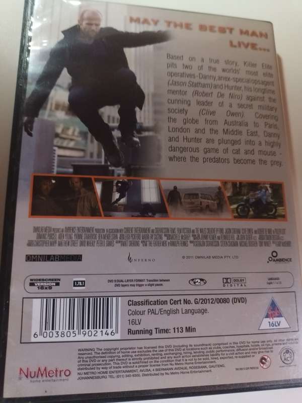 Killer Elite DVD Movie