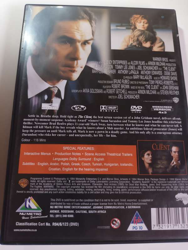 The Client DVD Movie