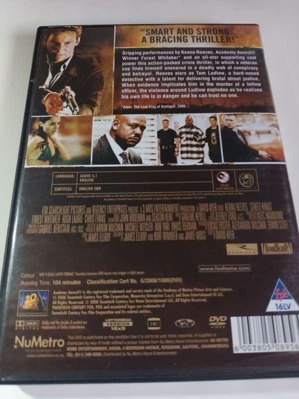 Street Kings DVD Movie