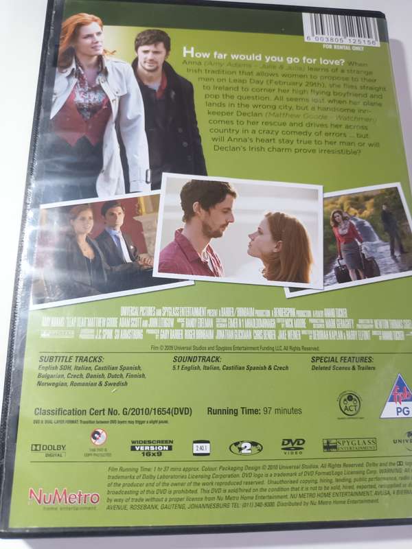 Leap Year DVD Movie