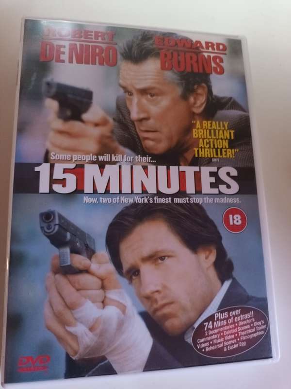 15 Minutes DVD Movie