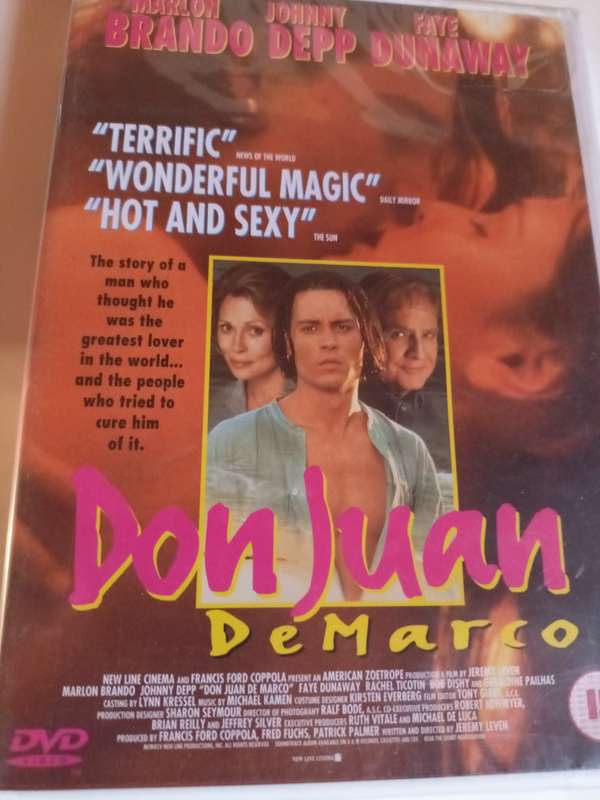 Don Juan Demarco DVD Movie (Still Sealed)
