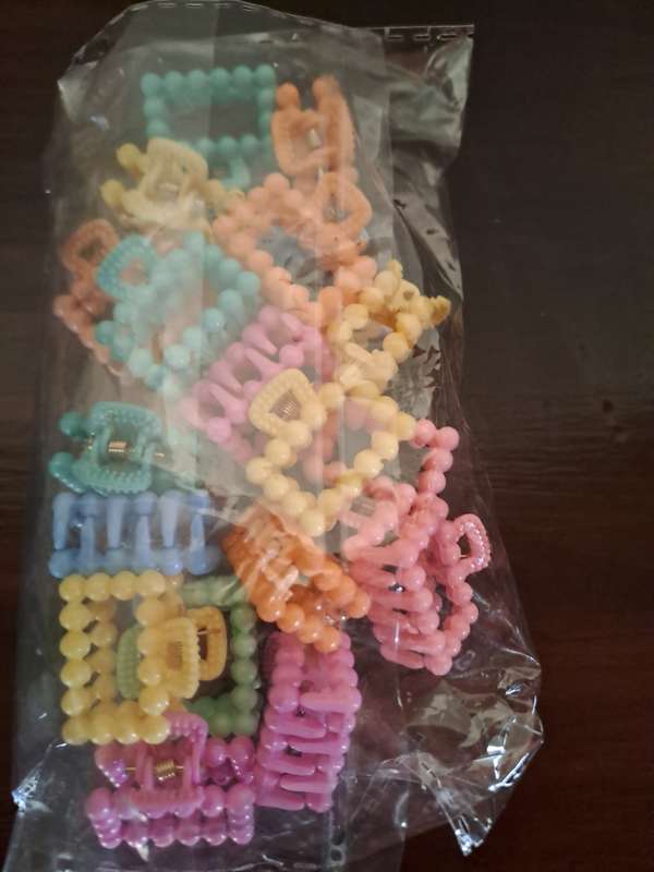 Hair Clips Rectangular Shape 20 pieces