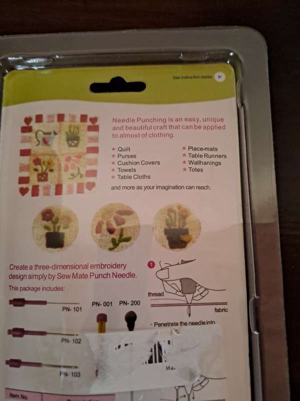PUNCHING NEEDLE SET