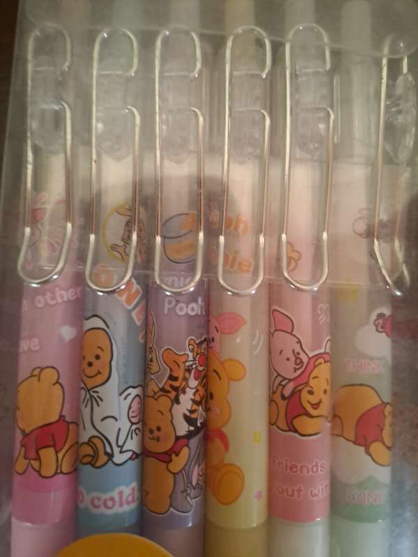 Pens Winnie 12 Pieces Black Gel