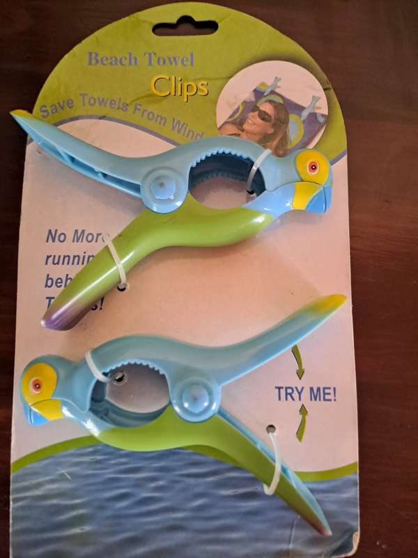 Beach Towel Clips