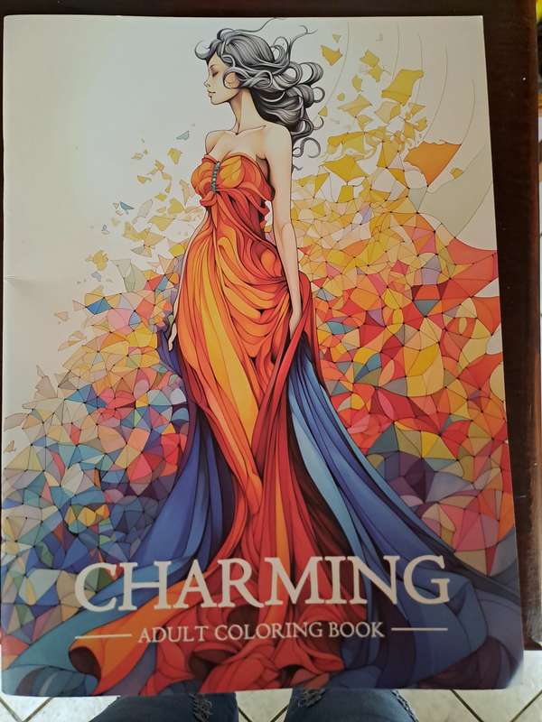 Colouring Book for Teens / Adults Charming