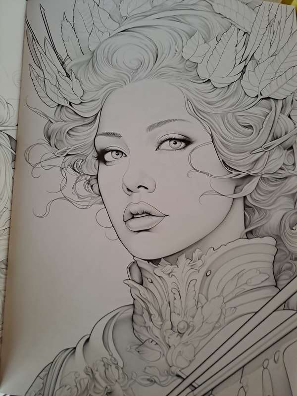 Colouring Book for Teens / Adults Charming
