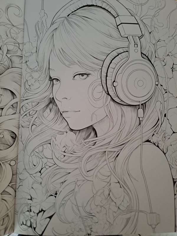 Colouring Book for Teens / Adults Charming