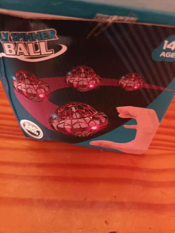 Rechargeable Spinner Ball with Lights