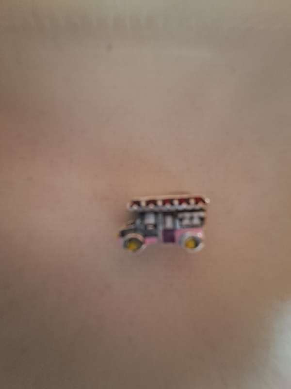 9.25 Silver Funky Motorhome Bracelet Charm