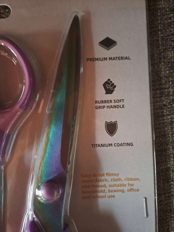 Scissors 3 in a set Titanium Coating