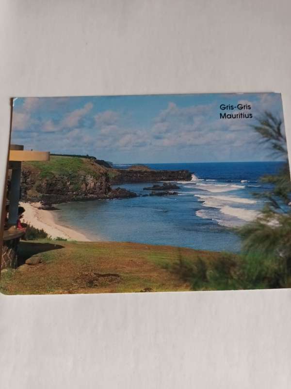Old Postcard Gris - Gris Mauritius