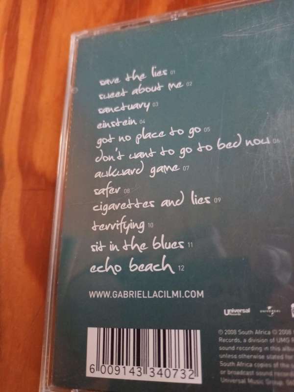 Gabriella Cilmi Music CD