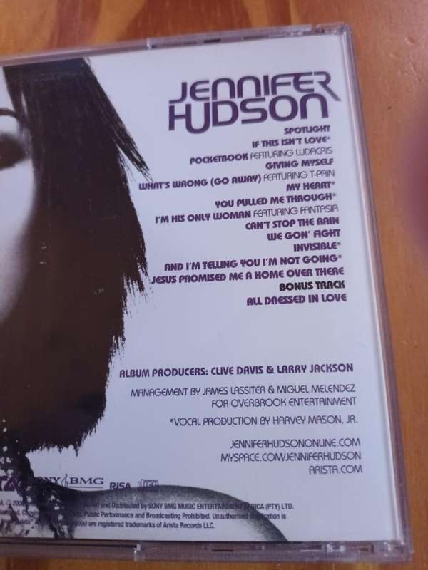 Jennifer Hudson Music CD
