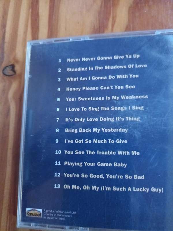 Barry White Music CD