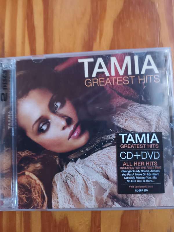 Tamia Greatest Hits CD & DVD