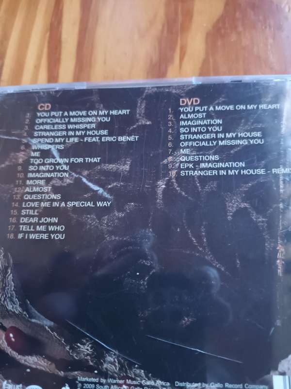 Tamia Greatest Hits CD & DVD