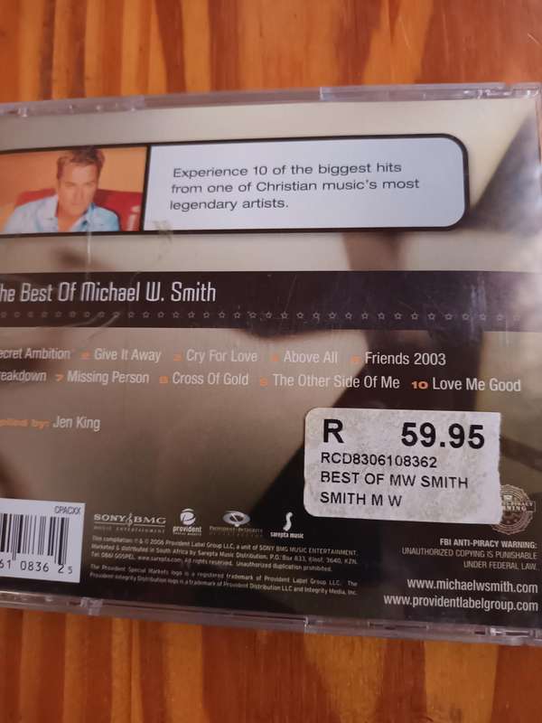 Michael W Smith Music CD