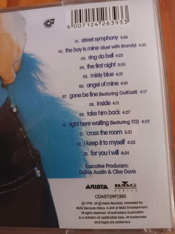 Monica Music CD