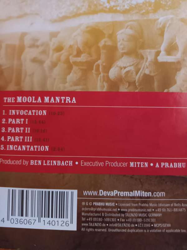Deva Premal Music CD