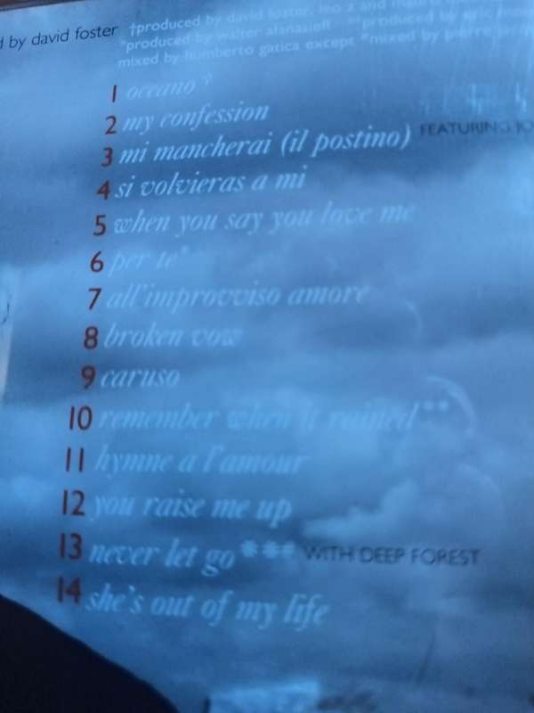 Josh Groban Music CD