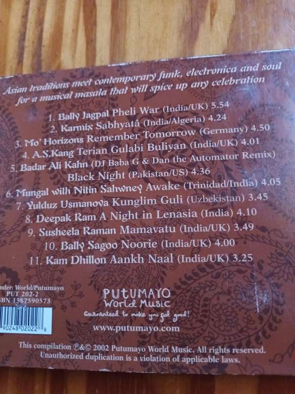 Asian Groove Music CD
