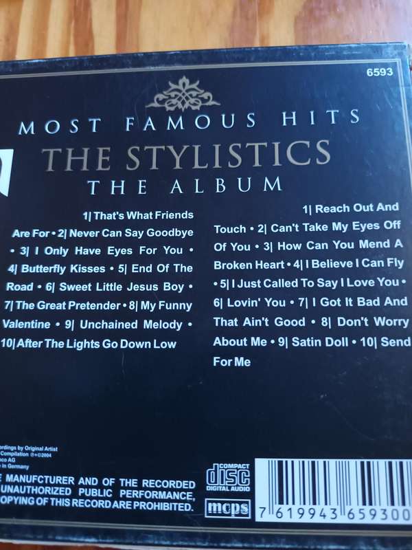 The Stylistics 2 CD Set
