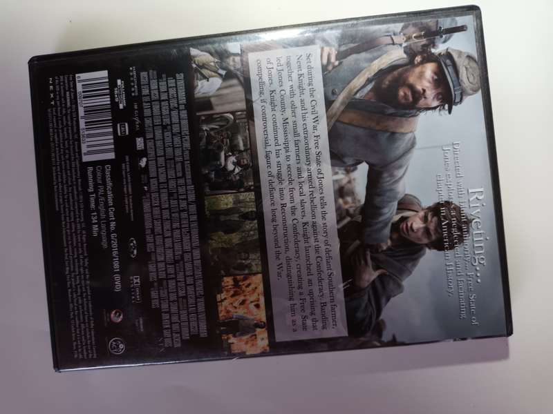 Free State of Jones DVD Movie