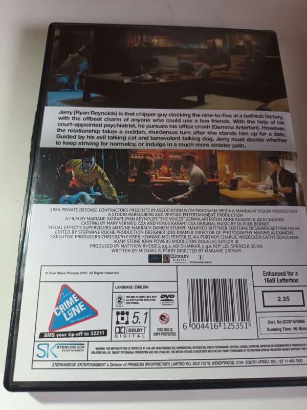 The Voices DVD Movie