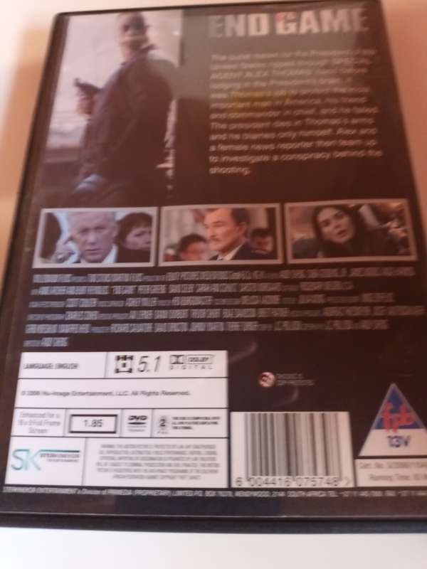 End Game DVD Movie
