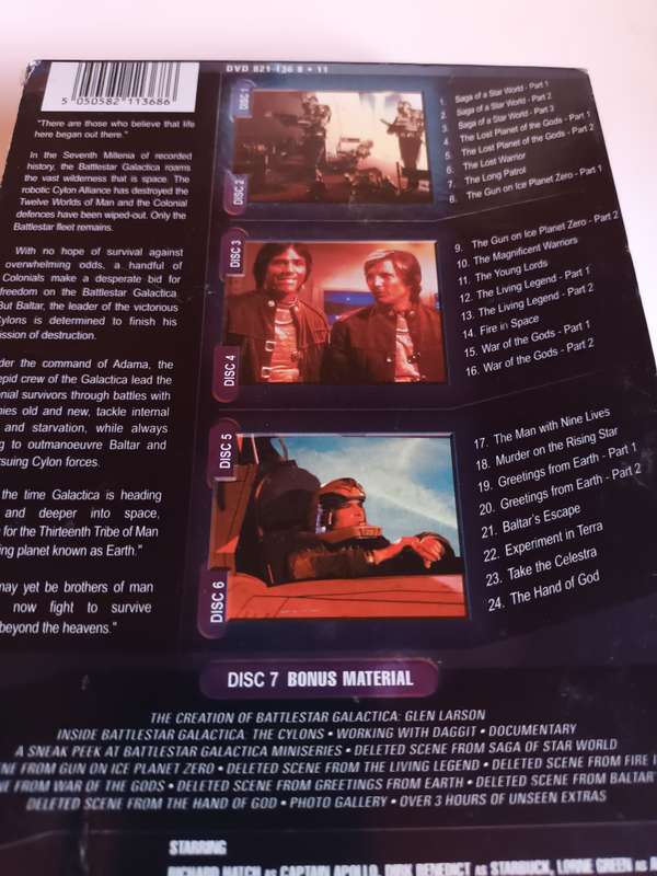 Battlestar Galactica Complete DVD Series