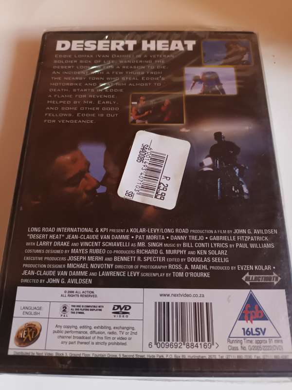 Desert Heat DVD Movie (Still Sealed)